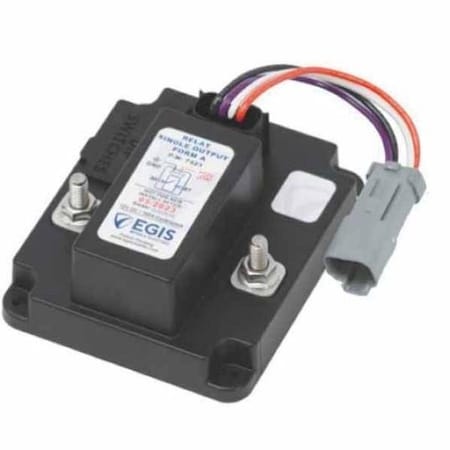 Egis Mobile Electric Relay, 160 Amp / 12V, W/Dt/At Connector Bulk EGIS/7421D